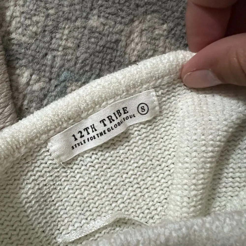 12th Tribe Woven Beach Dress Small - Image 9