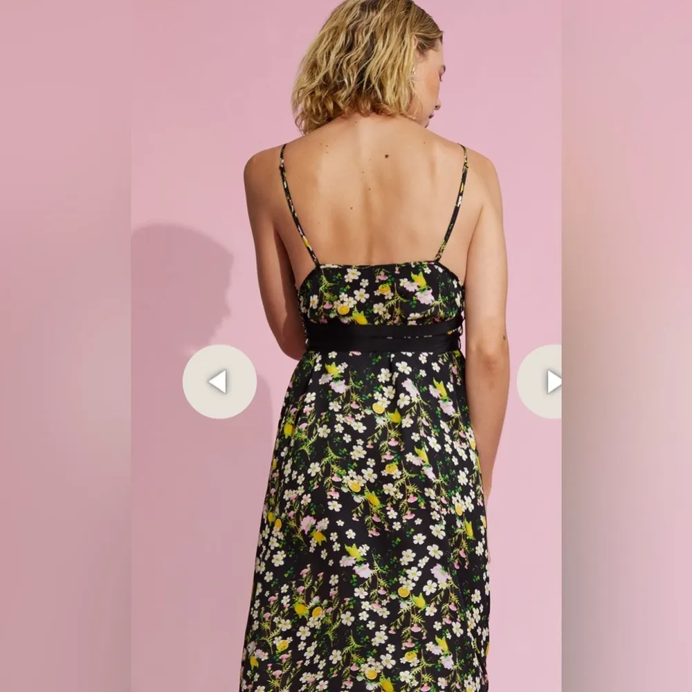 Cynthia Rowley Capri Dress -Black floral size 6 like new - Image 13