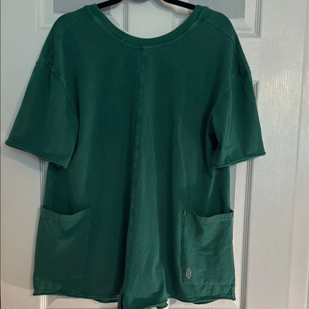 Free People Tee Shirt Romper - Image 2