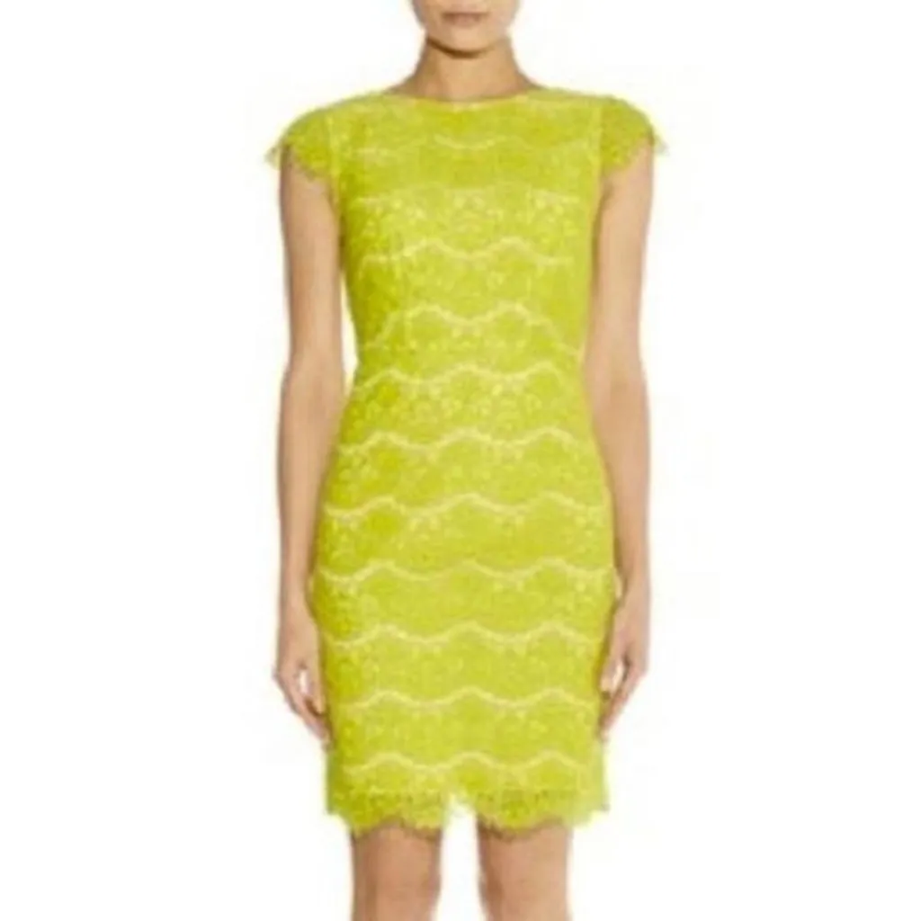 Lulu's Darling Marissa Lace Sheath Dress Large - Image 2