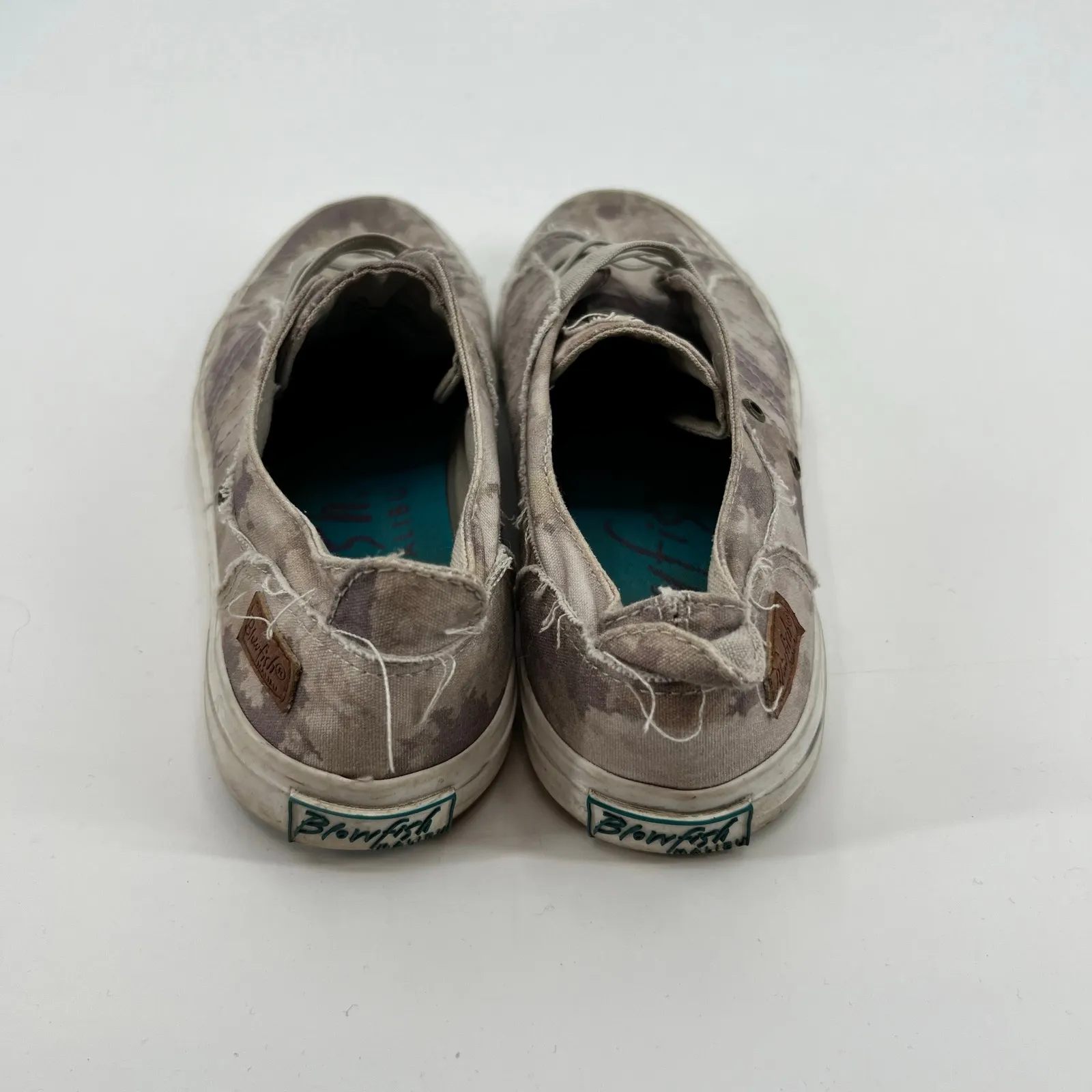 Blowfish Mars Women's Sneakers Cotton Natural Foggy Camo slip on comfort Size 8 - Image 5