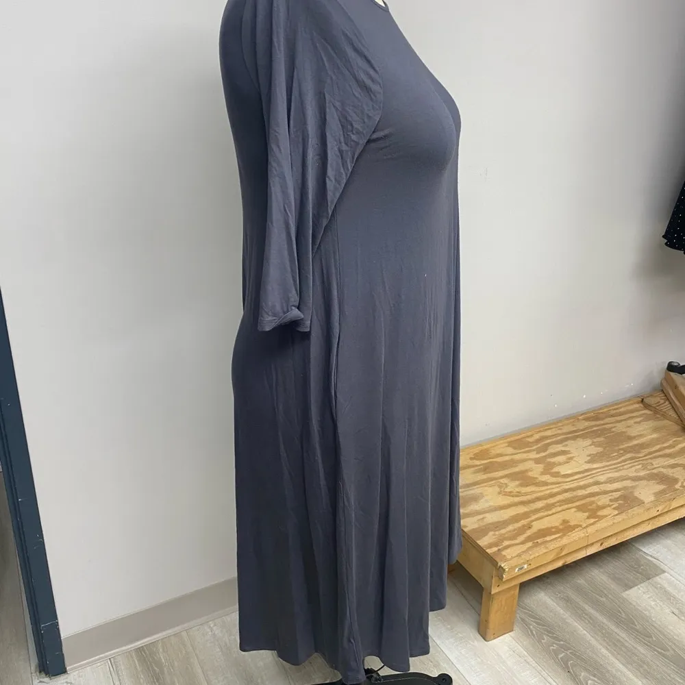 Zenana Outfitters 1X Swing Style Long Sleeve Dress - Image 6