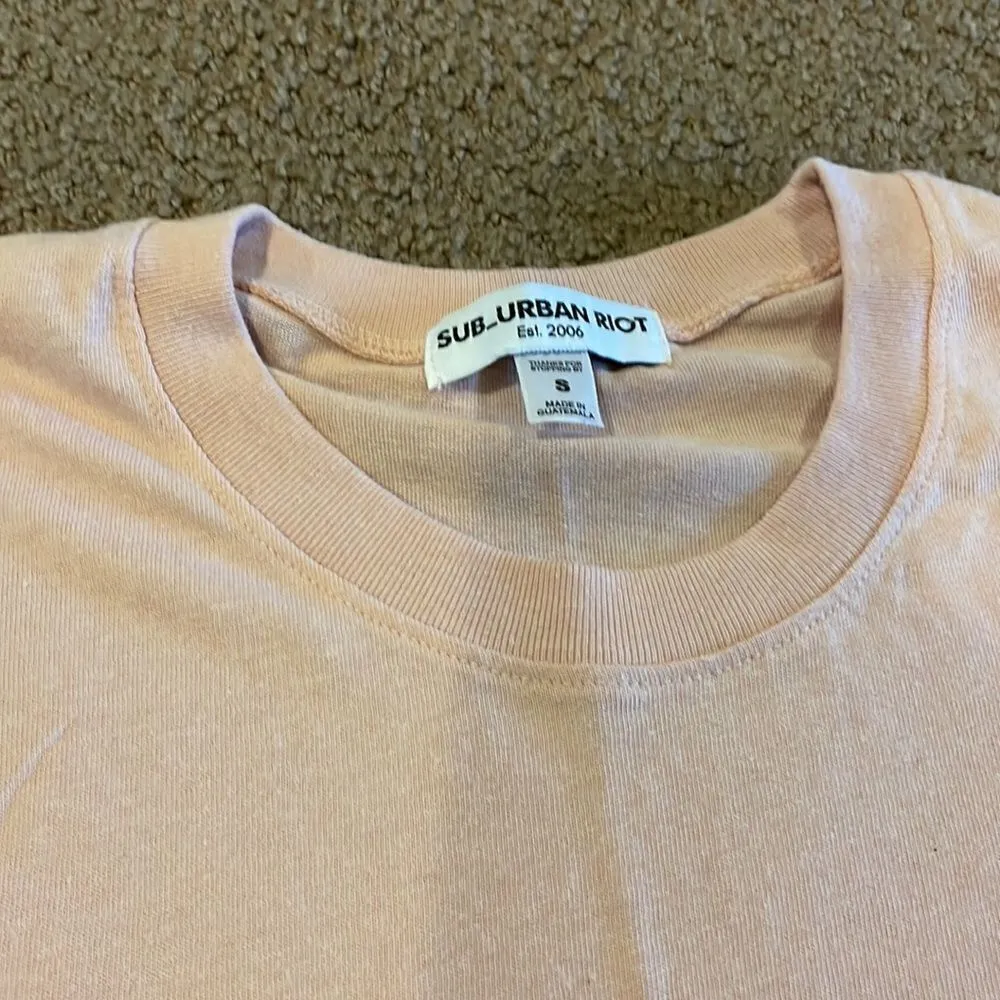 Suburban Riot Women’s ‘No Selfie Control’ Pink Tank Top - Image 3