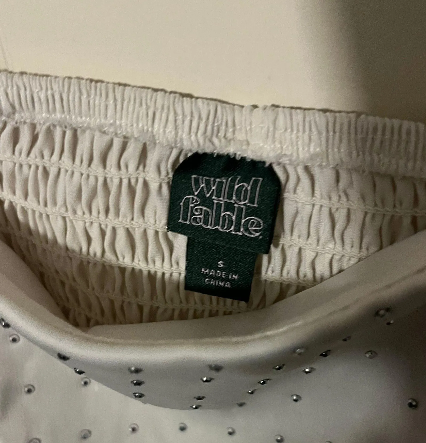 Sequin Crop Top - Image 2