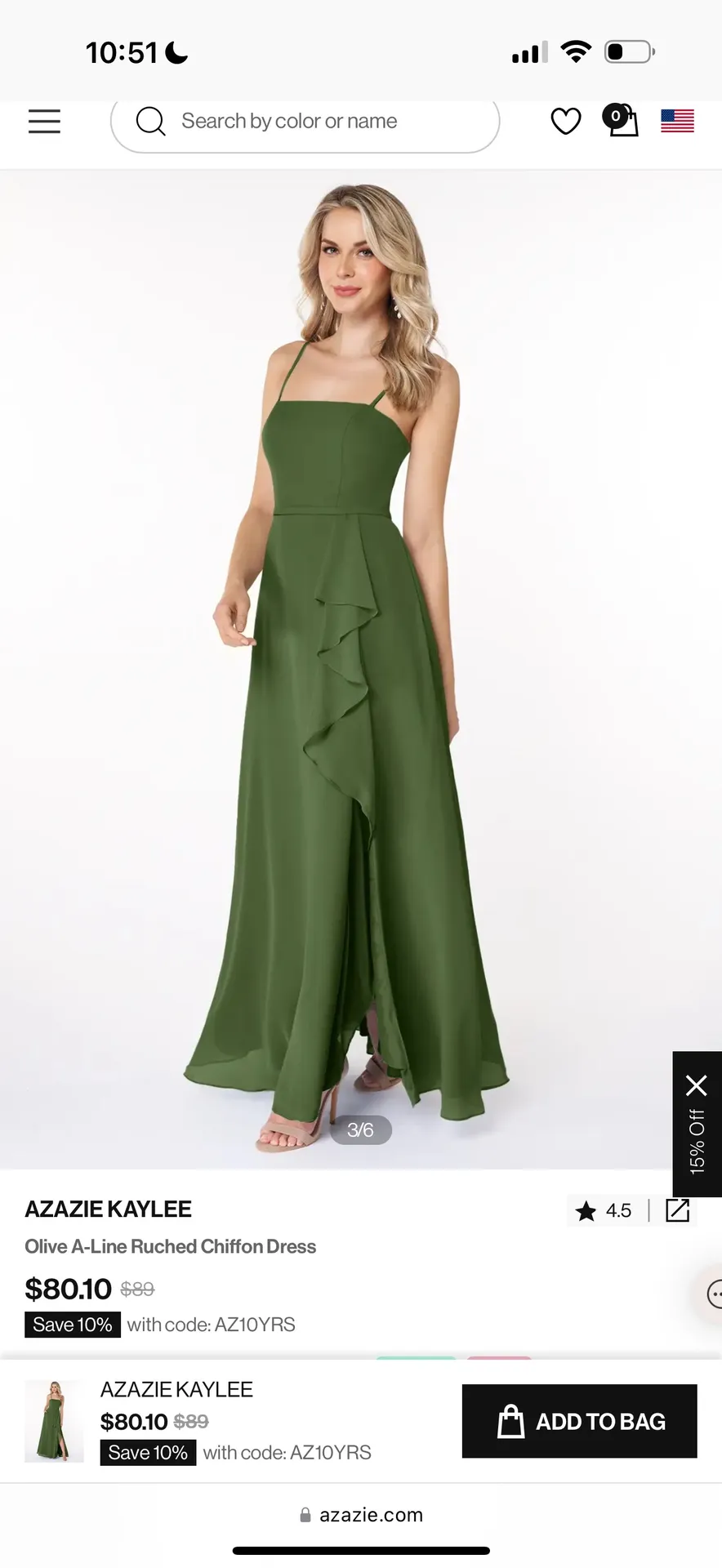 Bridesmaids Dress - Image 3