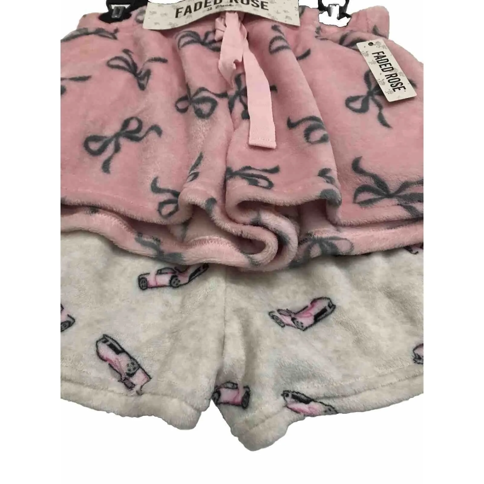 Fade Rose Women’s Pajamas Shorts Size M Pink/ Ivory Color Intimate Sleepwear Size M - Image 11