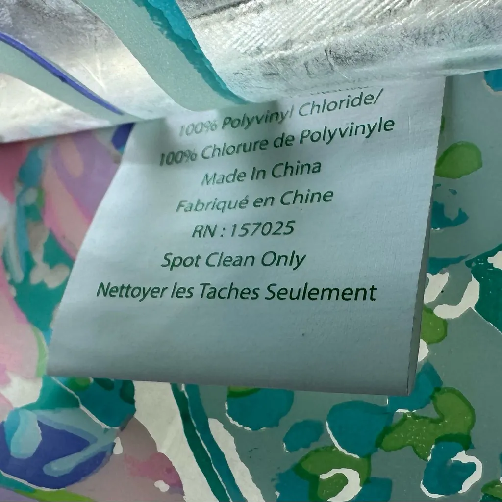 Lilly Pulitzer Sweet Escape Clear Vinyl GWP Pouch Zip Travel Cosmetic Case Beach - Image 10