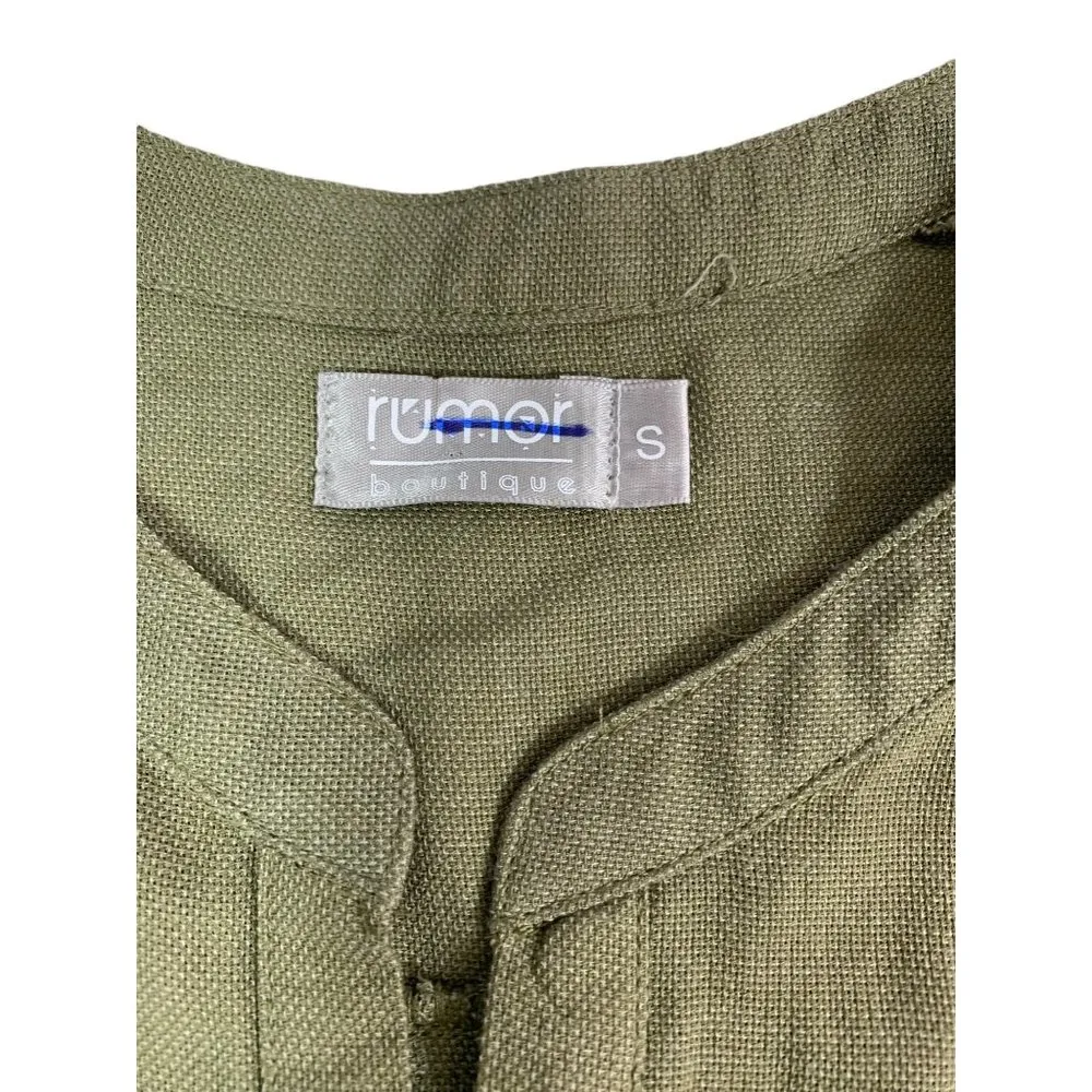 Rumor Women's Shorts Romper Green - Image 3