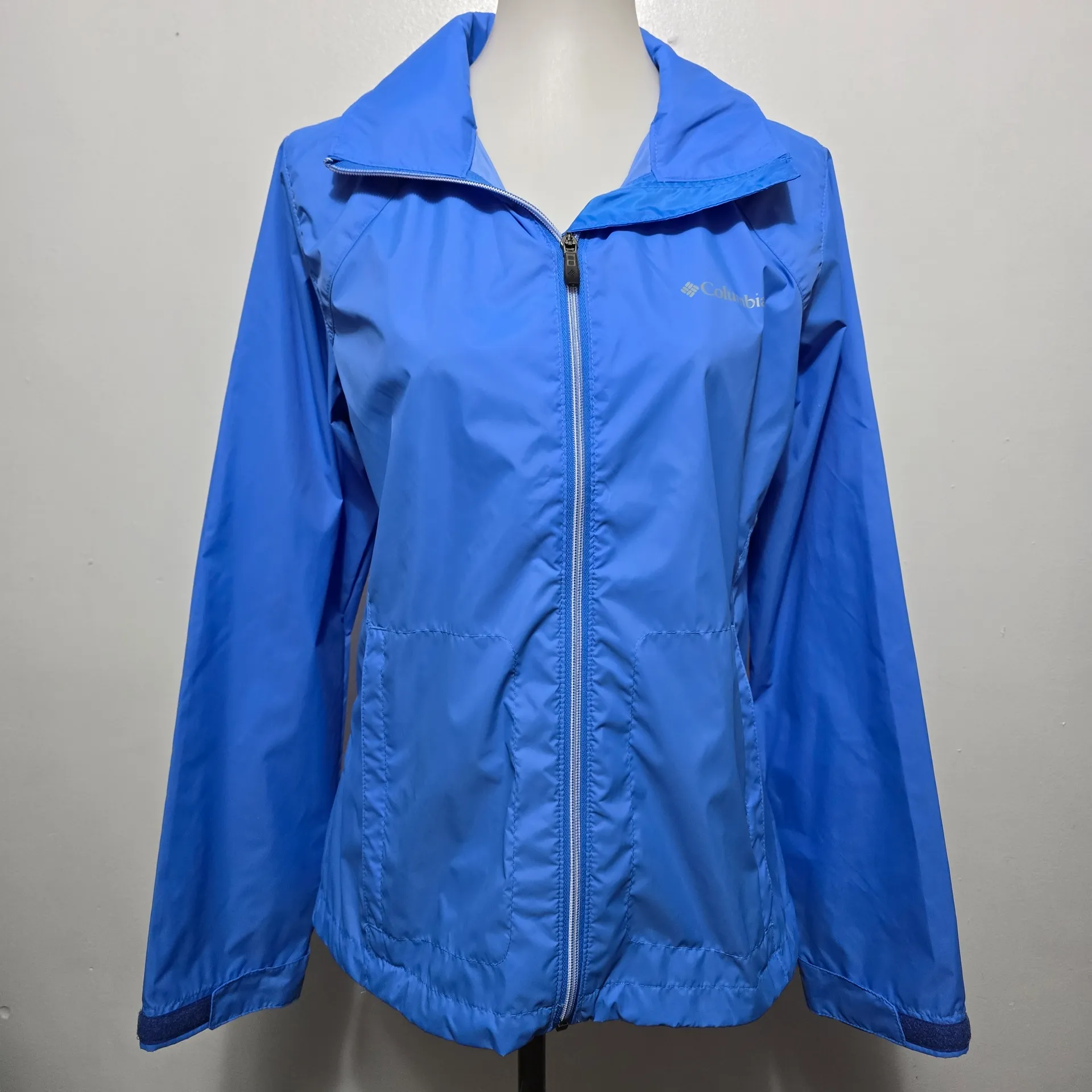 Columbia  Harbor Blue Switchback IV Packable Rain Jacket Size Medium Gorpcore - Image 2