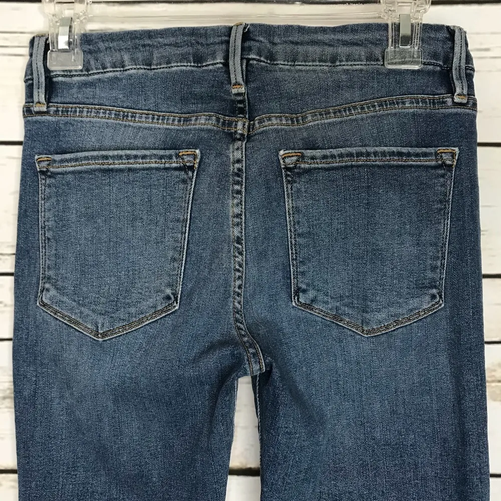 🌻Frame Denim Le Crop Mini Boot Medium Wash Jean 26 - Image 5