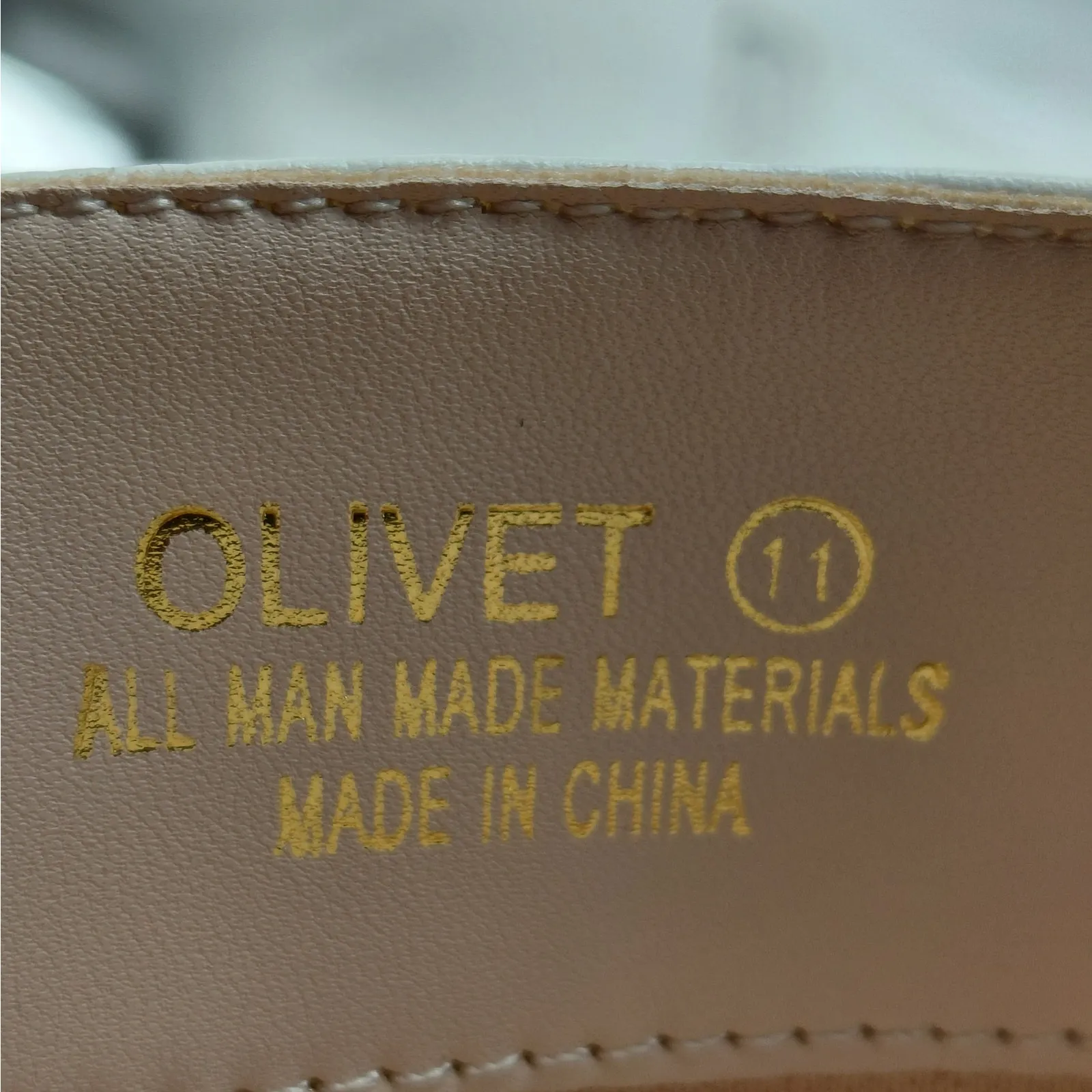 Lulus Womens Size 11 Ivory Olivet Over Knee High Heel Boots Pointed Toe NWT - Image 10