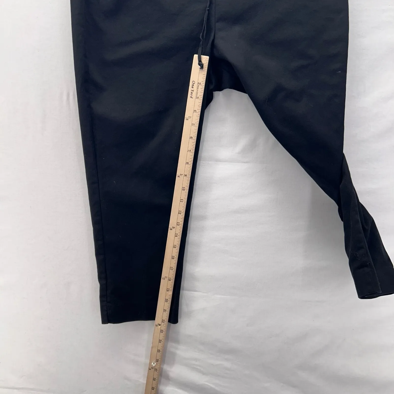 Chicos Cropped Pants Black Large Or 2 - Image 14