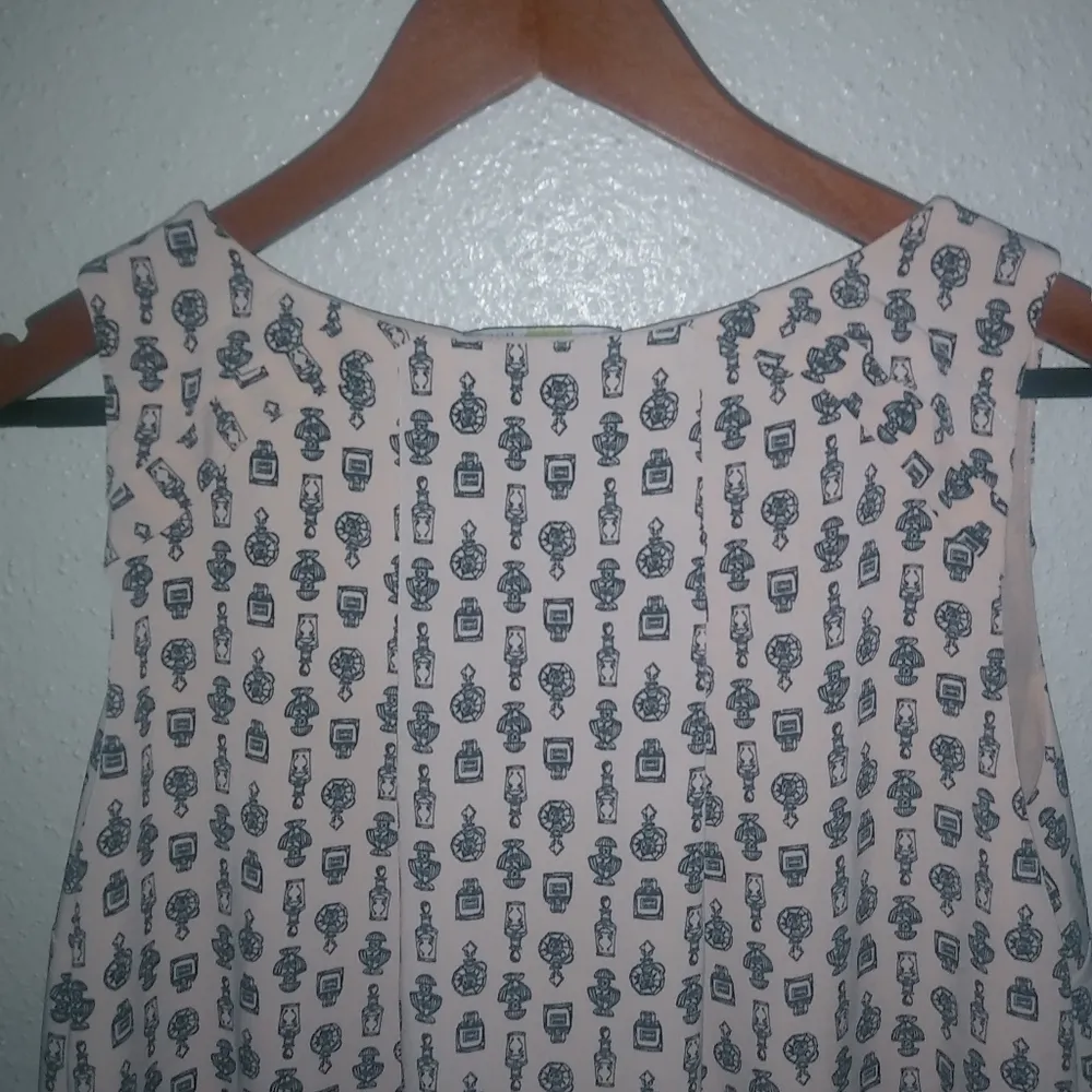 A Pea in the Pod M Parfume Sleeveless Lined Dusty Rose Babydoll Top Maternity - Image 6