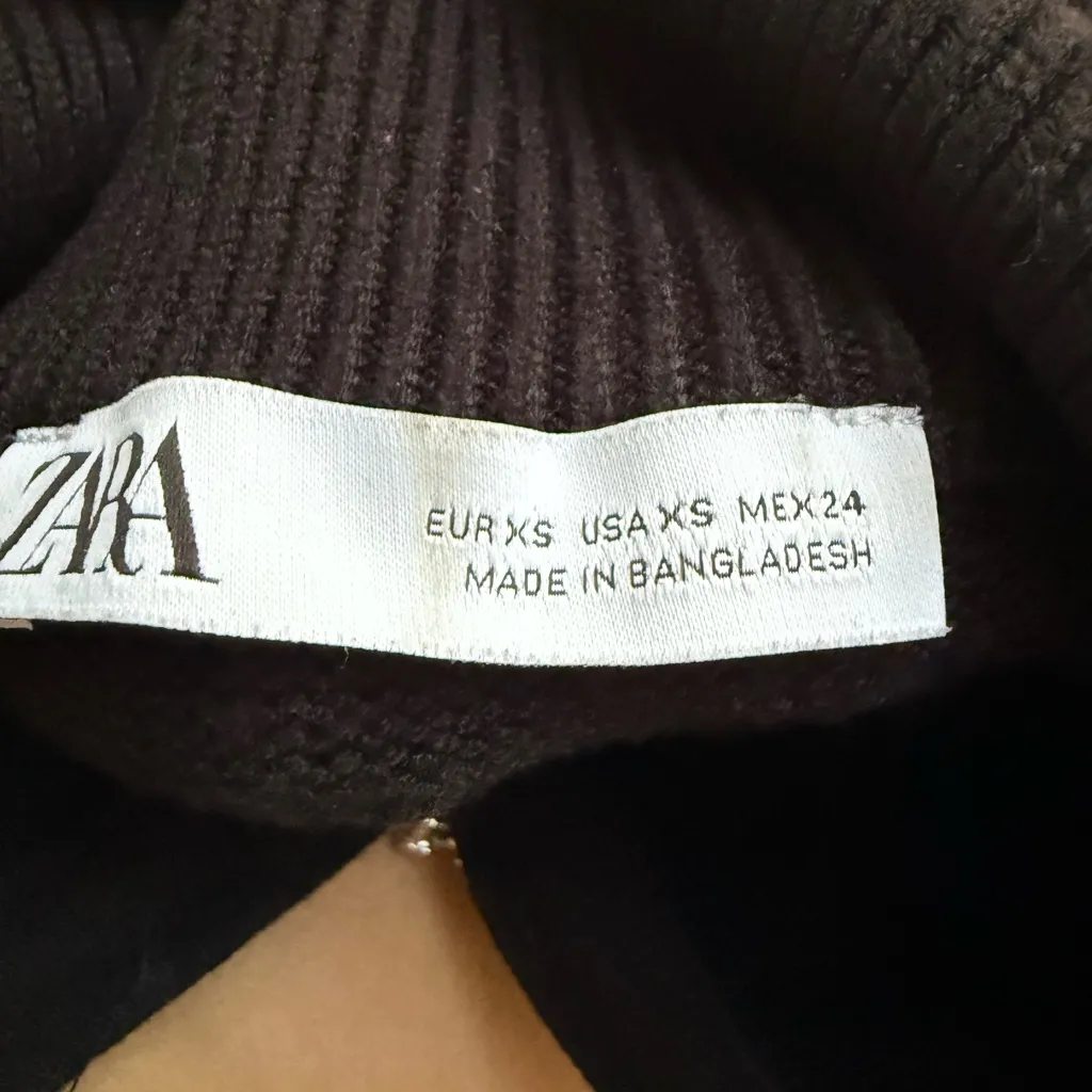 Striped Black and White Sweater - Image 3