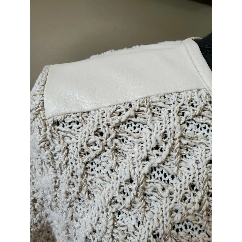 Ann Taylor Crochet Blend Jacket Size Small - Image 4