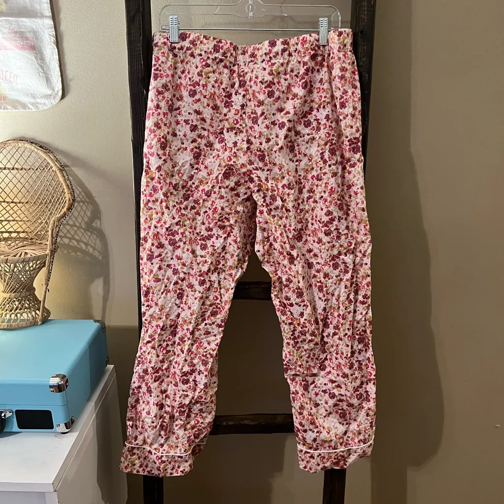 J Crew Floral Pajama Set - Image 10