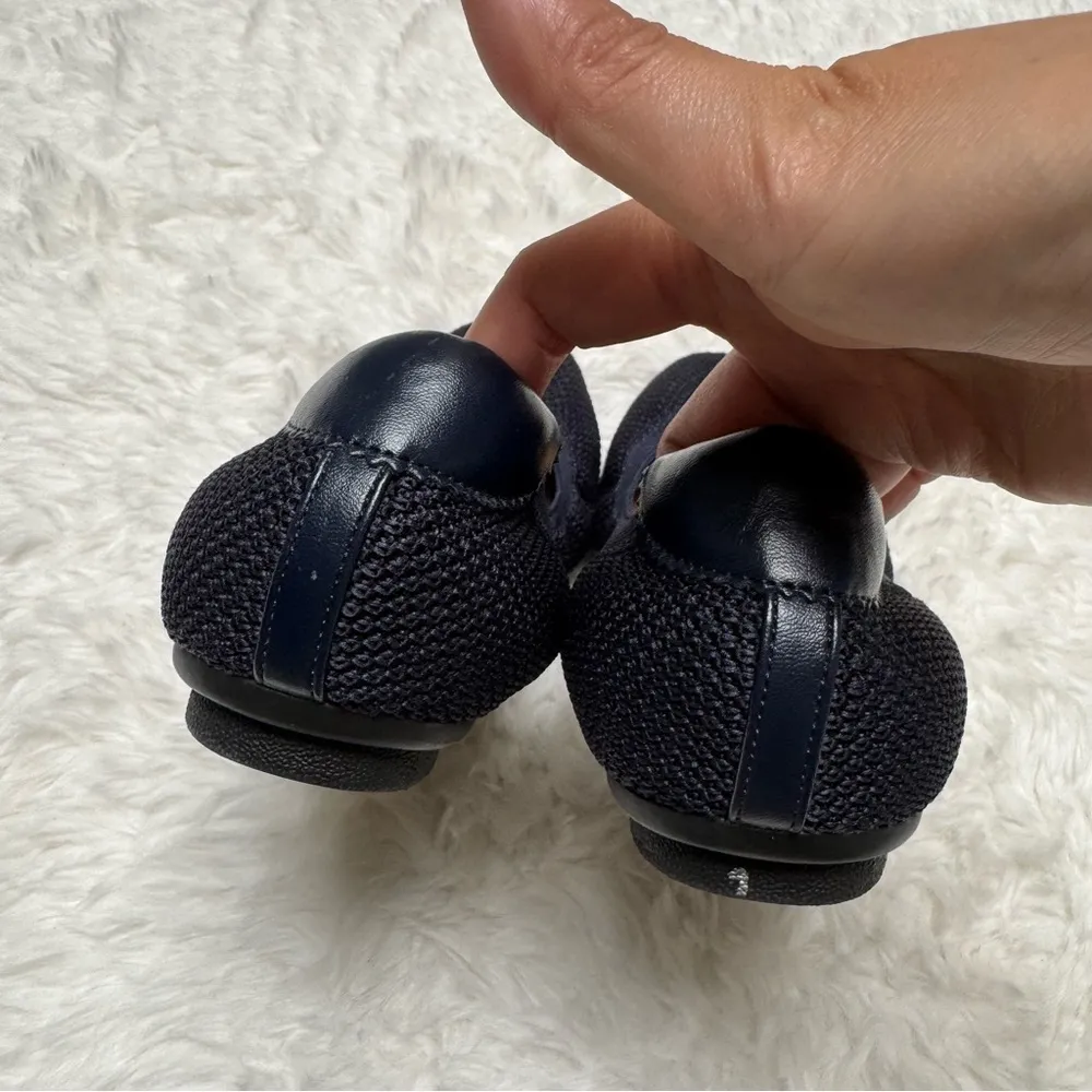 Lands’ End Navy Blue Ballet Flats Size 7 - Image 8