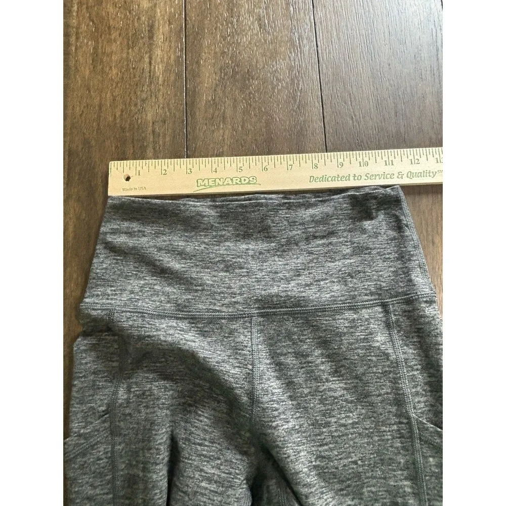 Offline By Aerie The Hugger Leggings Hi-Rise Size S Space Gray Comfort Pockets - Image 3