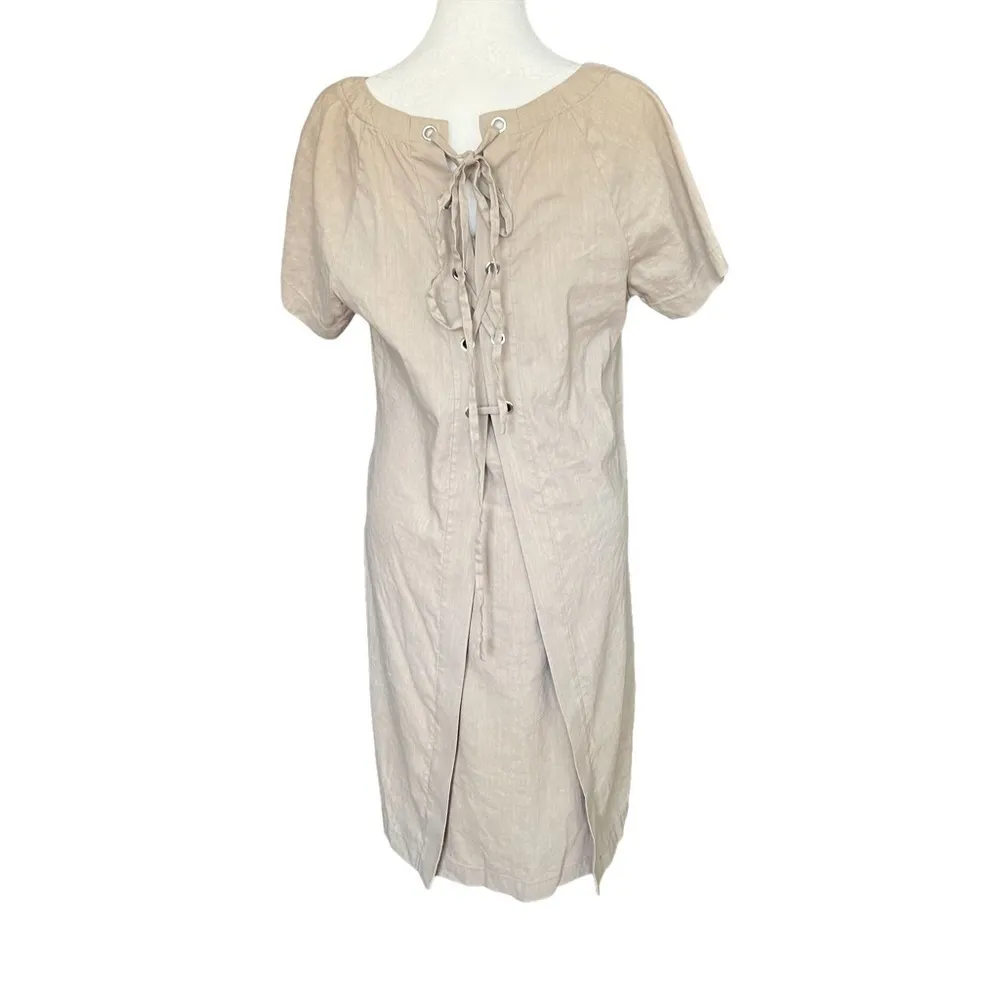 THEORY Lace Back Raglan Dress - Image 4