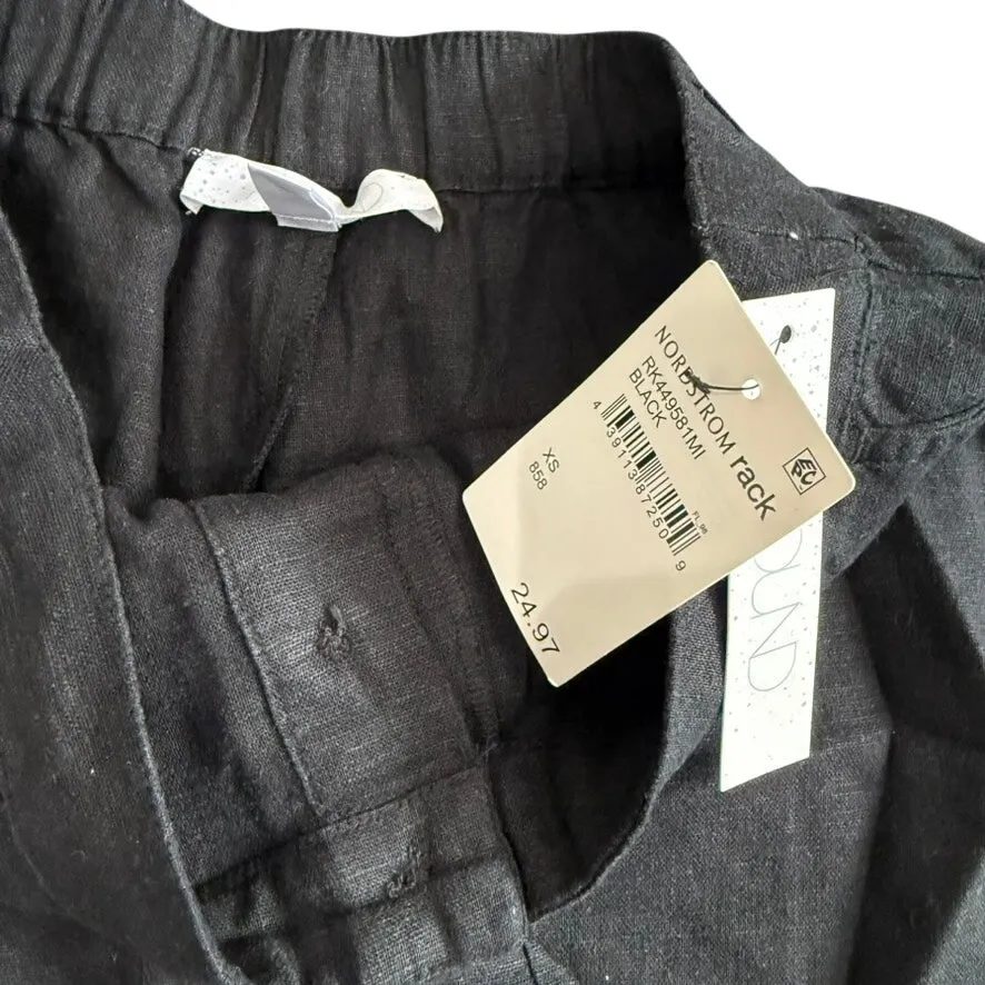 Abound Flowy Shorts in Black, Size XS - Image 2