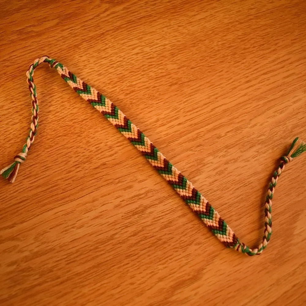 Bright Forest Woven Bracelet - Image 3