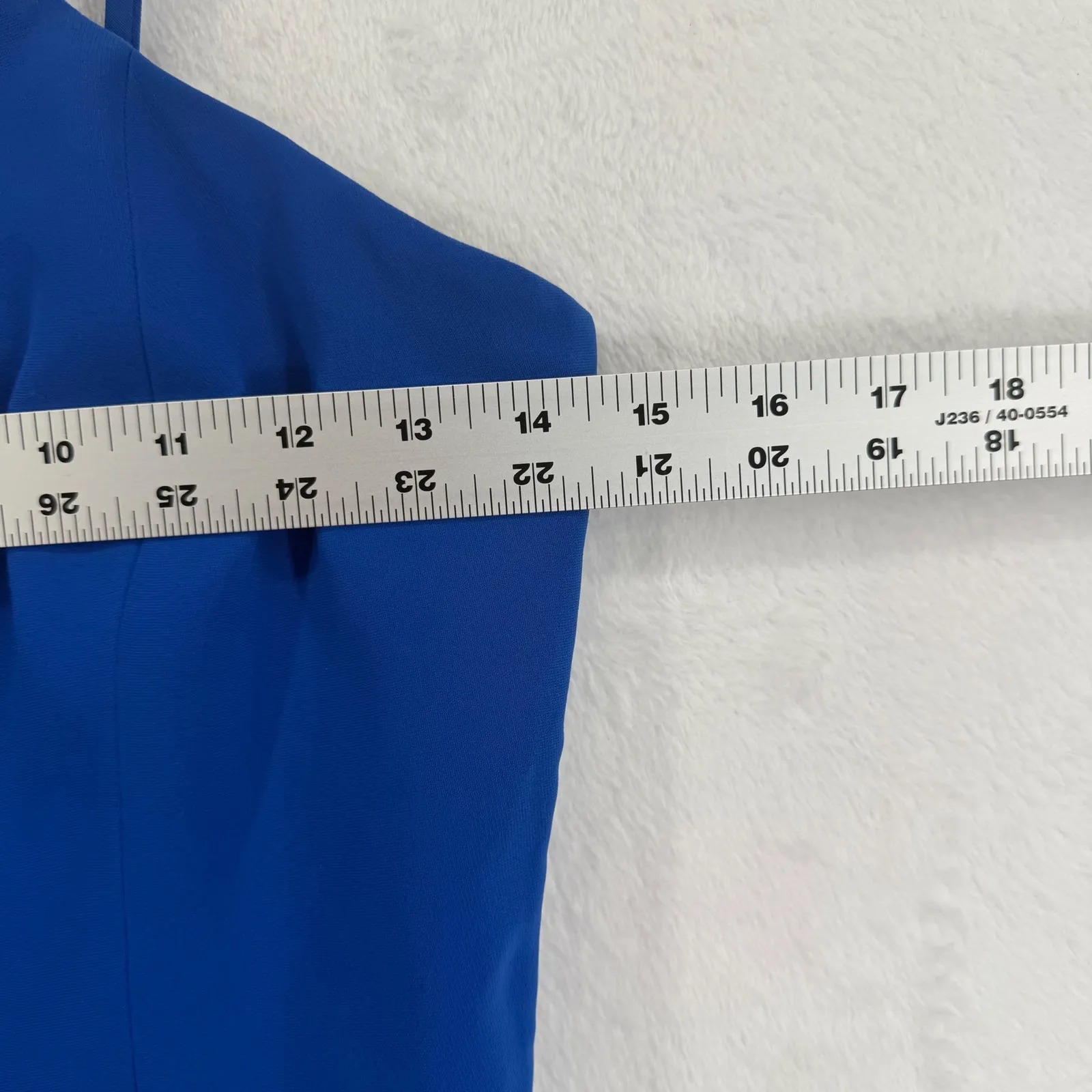 Amanda Uprichard Odean New York‎ Blue Dress Sleeveless Asymmetrical Mini Party S - Image 2