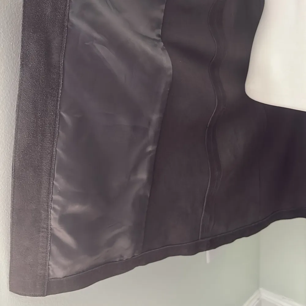 Eileen Fisher The Fisher Project Soft Suede Kimono Jacket, Cinder XS - Image 7