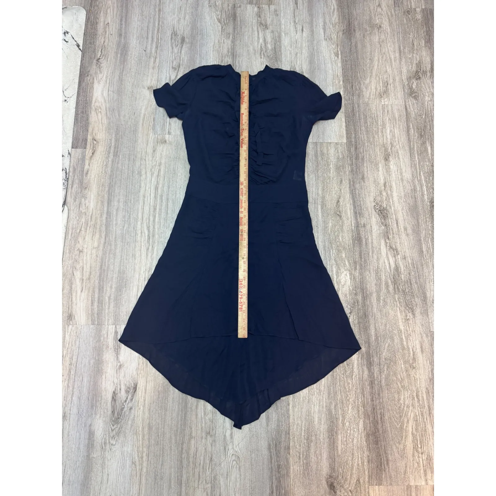 Joseph  Cinders Solid Georgette Dress Size EU 40‎ US 8 - Image 14