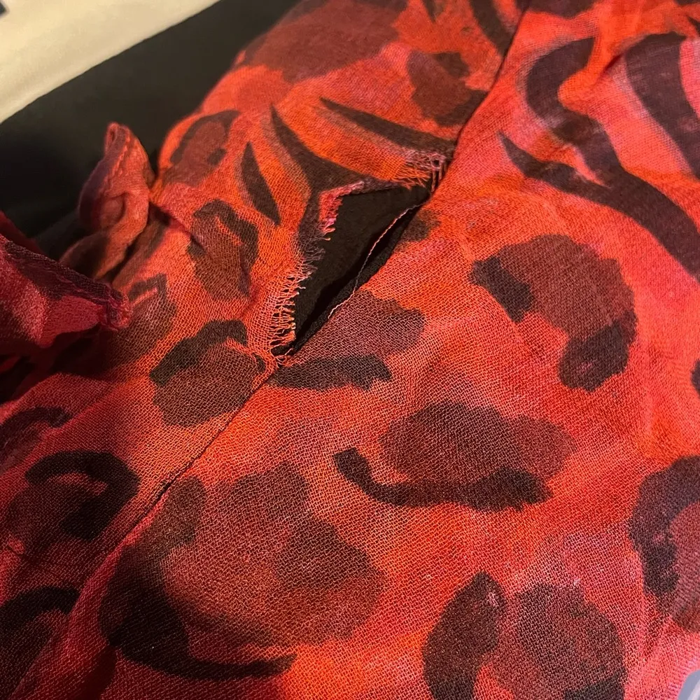 IRO Asymmetric Leopard Print Chiffon Mini Wrap Dress - Image 13