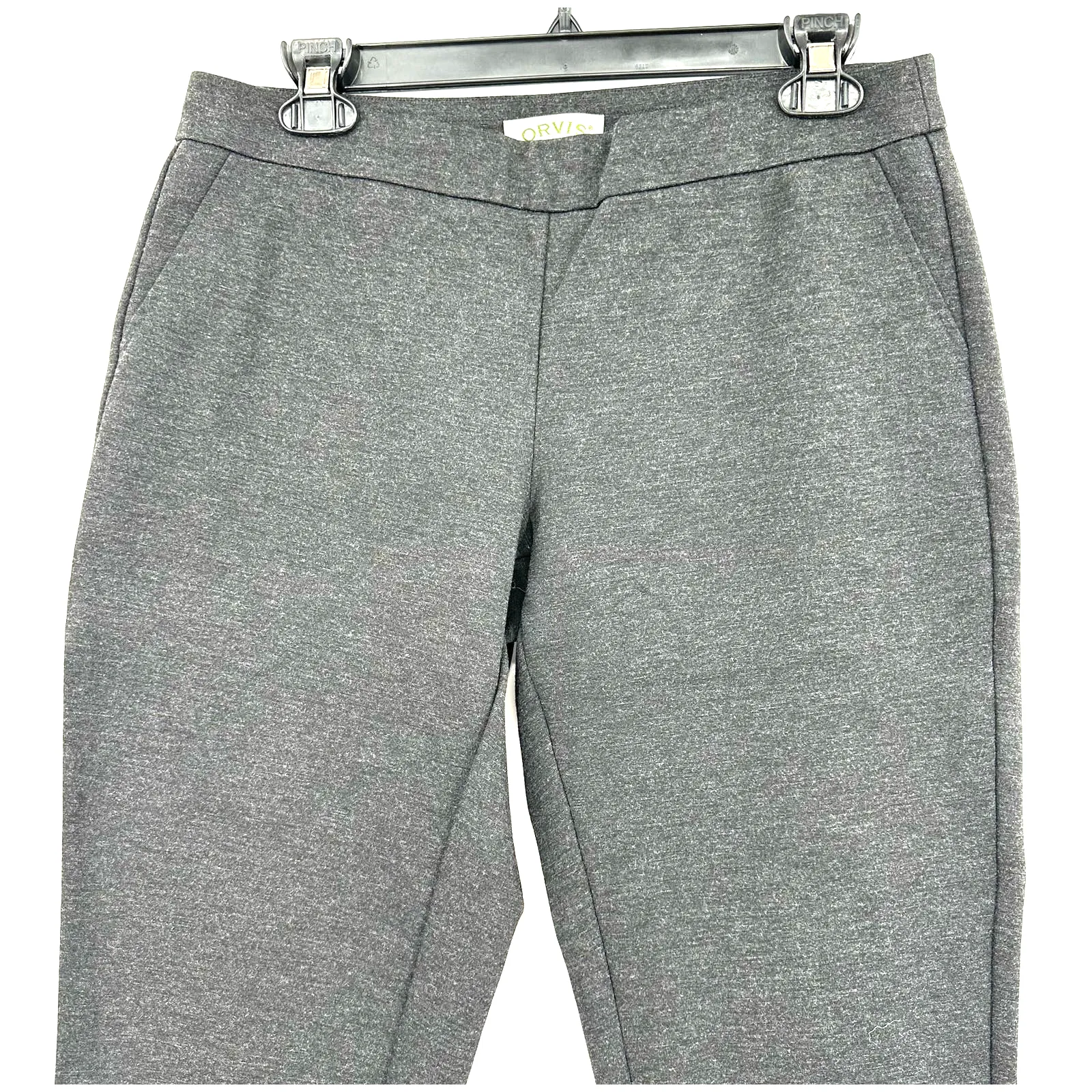 Orvis size 10 gray pull on style pants‎ trousers - Image 3