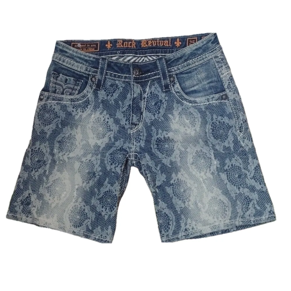 Rock Revival Lydia Easy Shorts Size 25 - Image 2