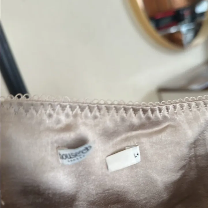 HOUSE OF CB 'Chantal' Champagne Satin Corset NWOT XL‎ - Image 5