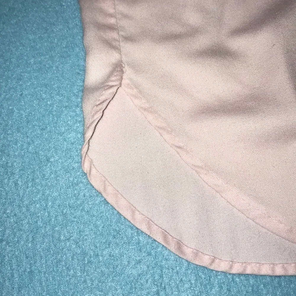 𝅺SCARLETT tunic top vintage 80’s cuffed short sleeve size L - Image 3