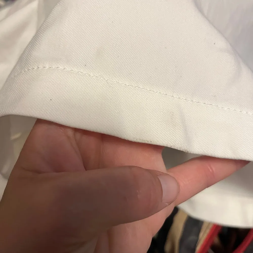 Ann Taylor NWT Marina Shorts With Belt Nautical White Sz 6 - Image 11