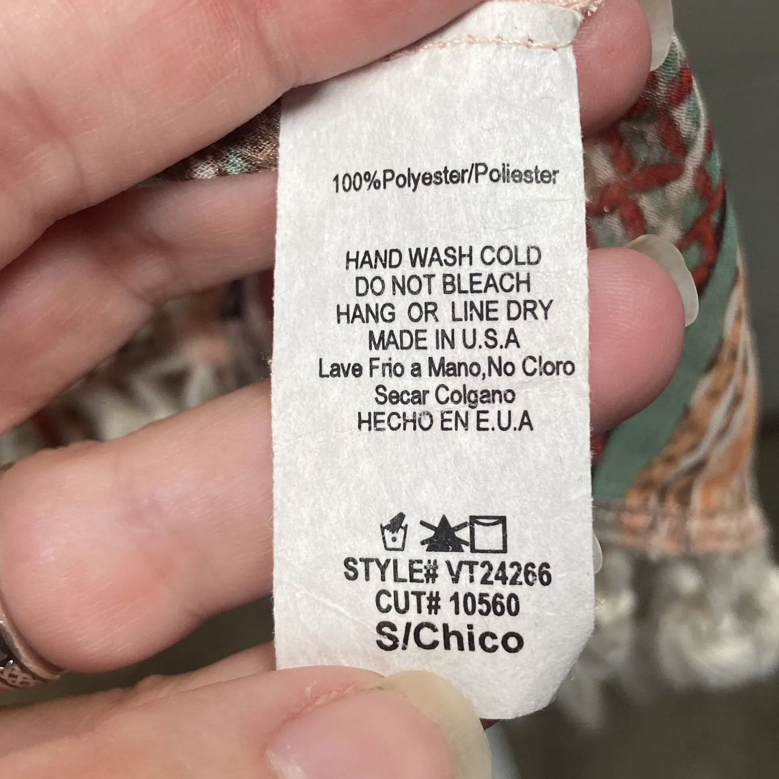 Vanilla Bay Kimono Womens Small Striped Tassel Trim Boho Beach Coverup Cardigan - Image 4