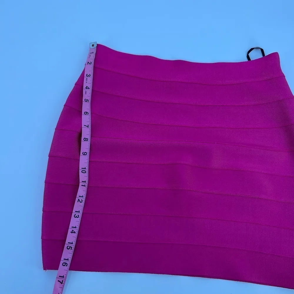 Herve Leger x Forever 21 bright pink Bandage top & Mini Skirt barbie core L / XL - Image 7