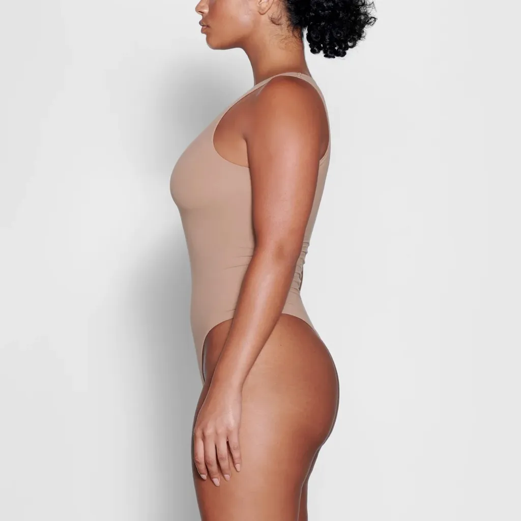 SKIMS Fits‎ Everybody High Neck Bodysuit Sienna NWT - Image 3
