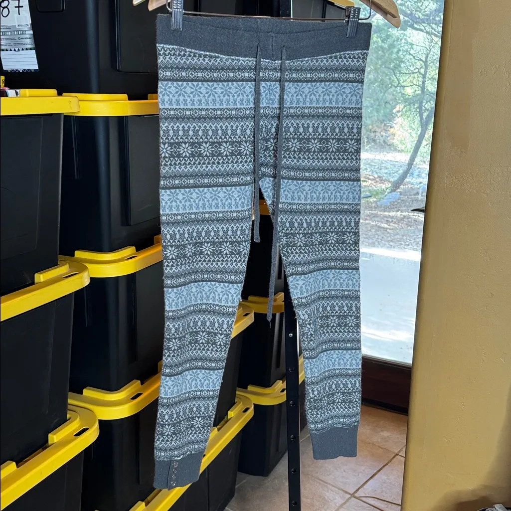 Anthropologie Saturday Sunday Fairisle Studio Sweater Set Gray Size XS - Image 14