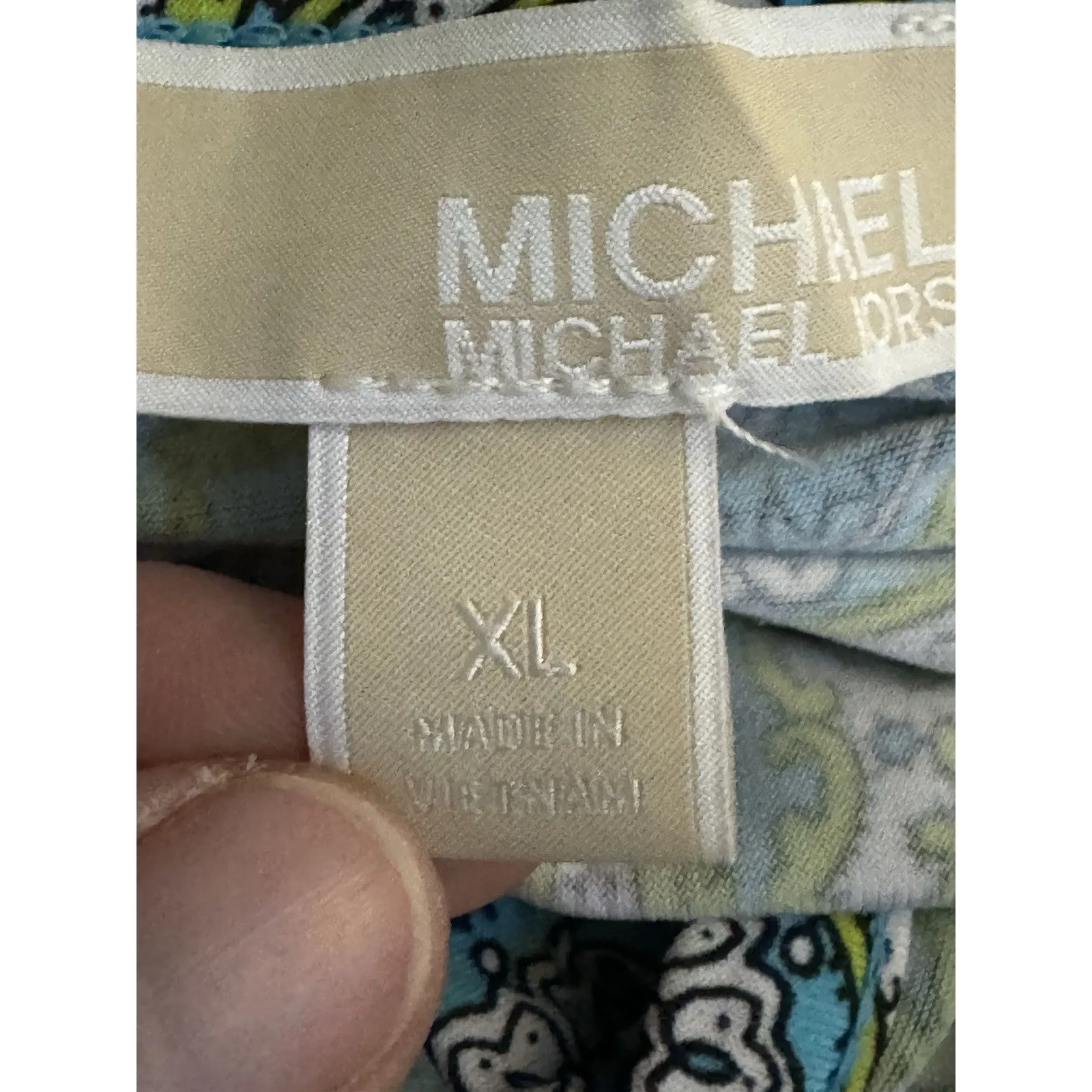 Michael Kors Womens Dress Sz XL Retro Y2k Hipster Festival 2000's Quiet Luxury - Image 8