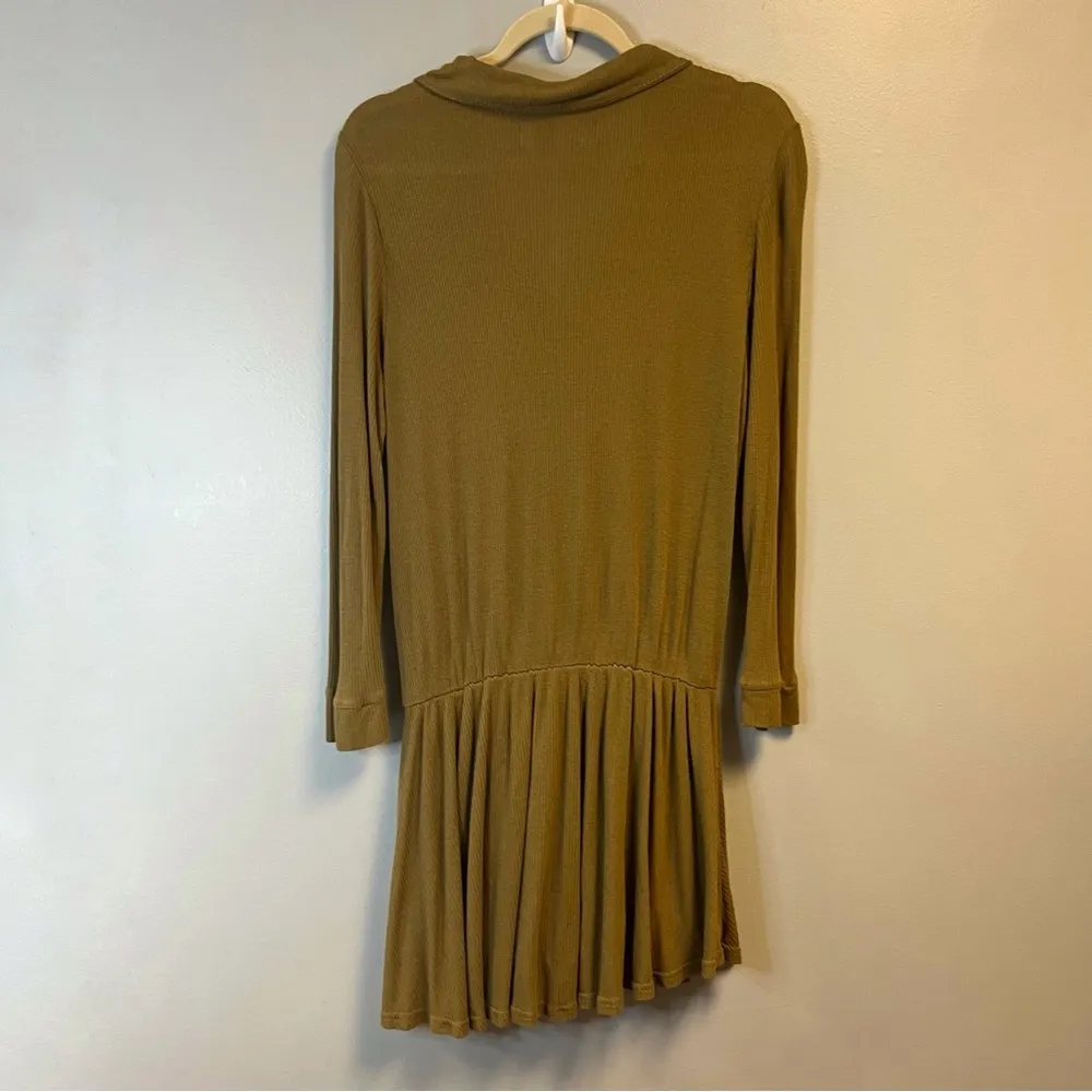 Free People Beach x Revolve Lively Romper in Tropical Nut Sz XS EUC Linen Blend - Image 9