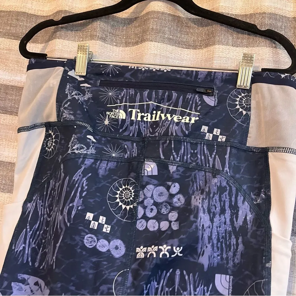 Northface Trailwear‎ Navy 7/8 Length High Rise Leggings Size XL - Image 6