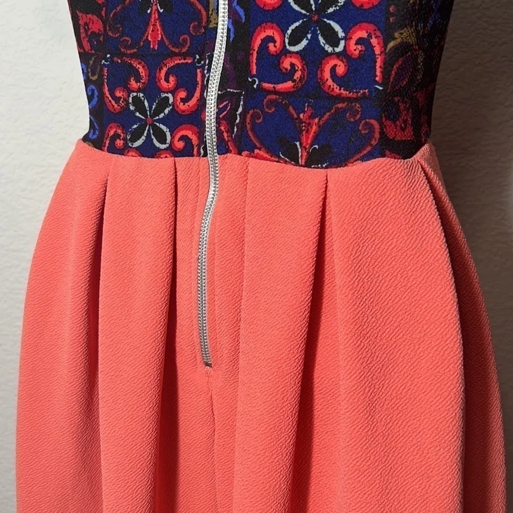 Lularoe Bright Colored Dress With Volume At The Waist Size XS - Image 7
