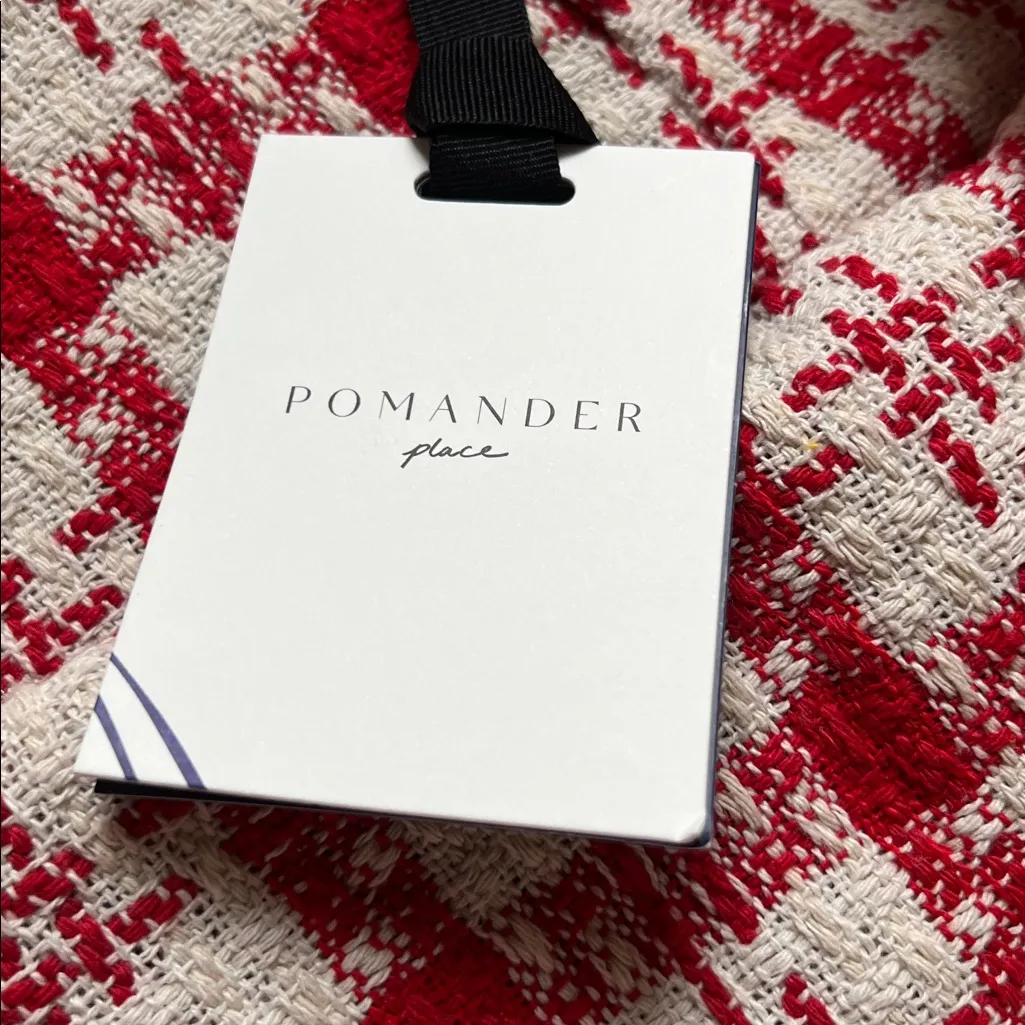 Tuckernuck Pommander Place Red Tweed Marjorie Midi Skirt XXXL New With Tags - Image 6