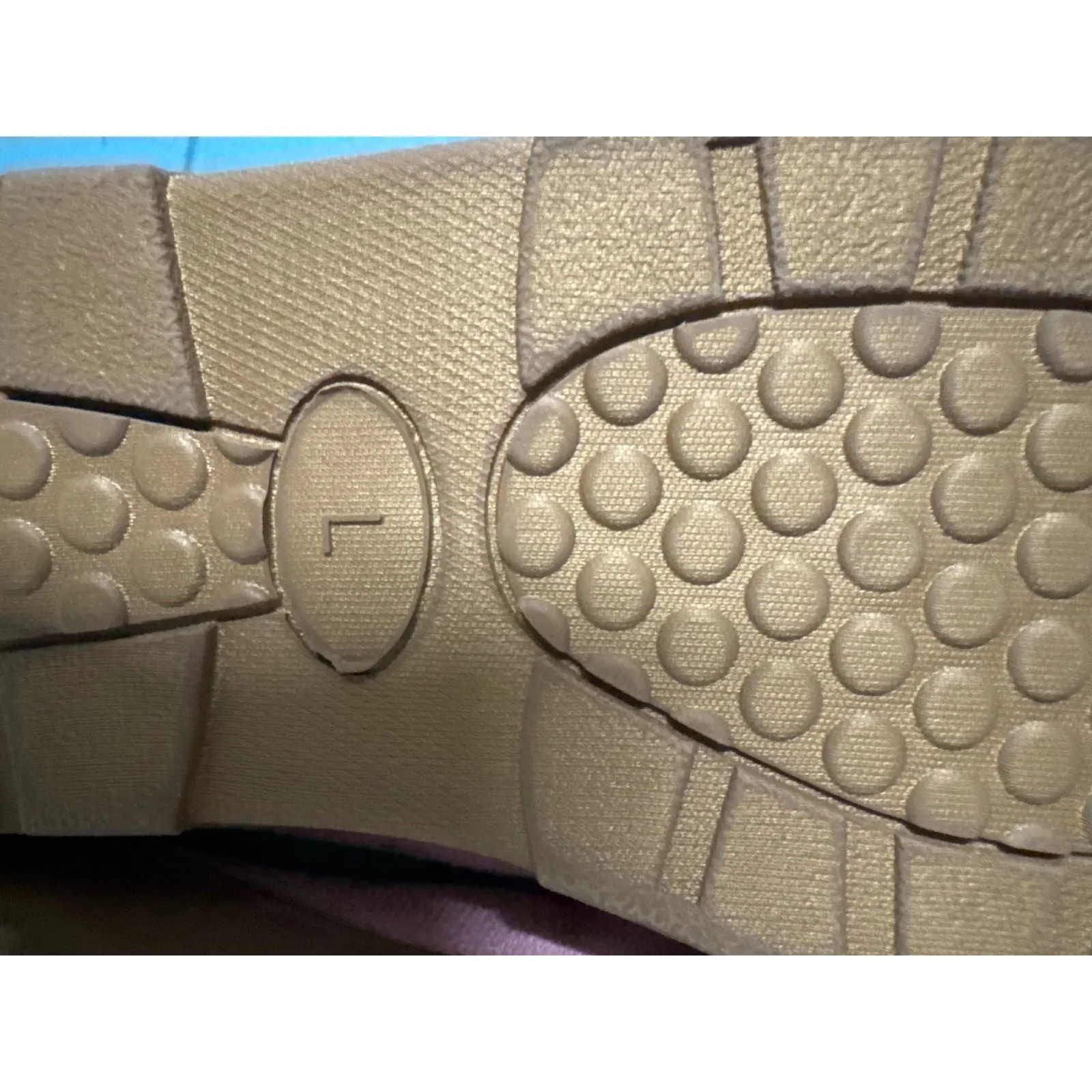 Pink AKA Slippers Green Fur Trim Embroidered 1908 Size L 7/8 Loungewear - Image 5