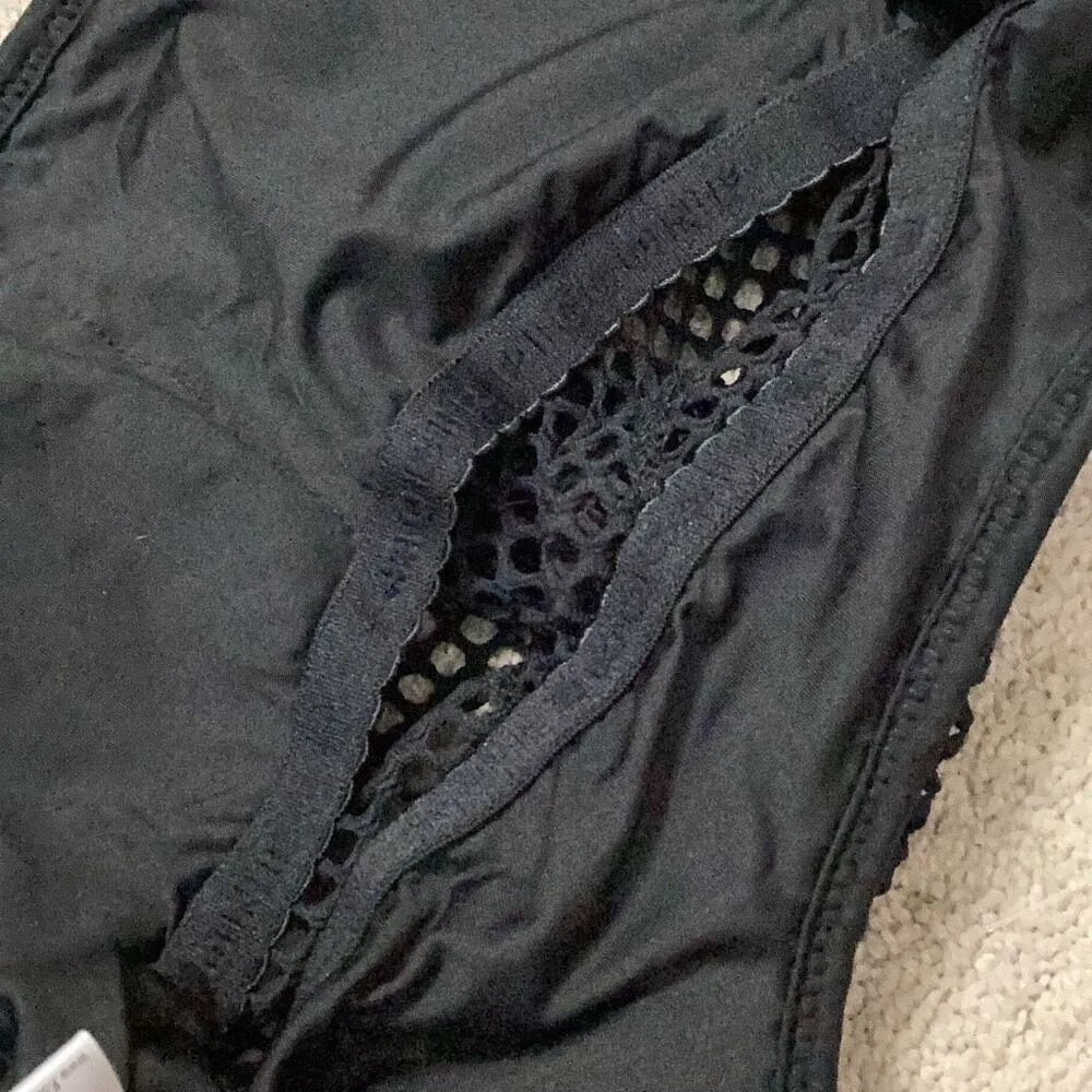 New. Robin Piccone black net bikini. Small . Retails $214 - Image 8