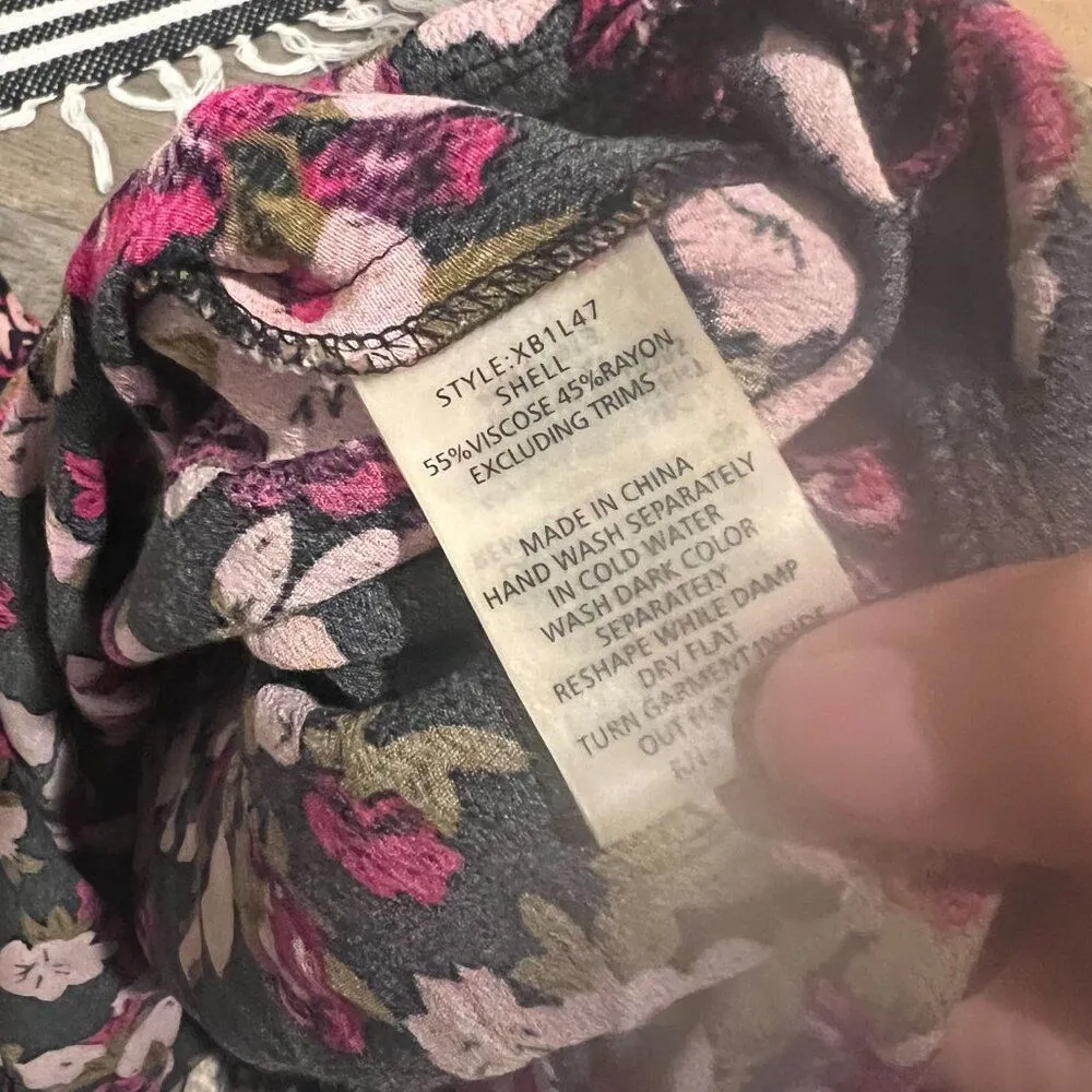 Plenty by Tracy Reese xs floral maxi dress Pink - Image 6