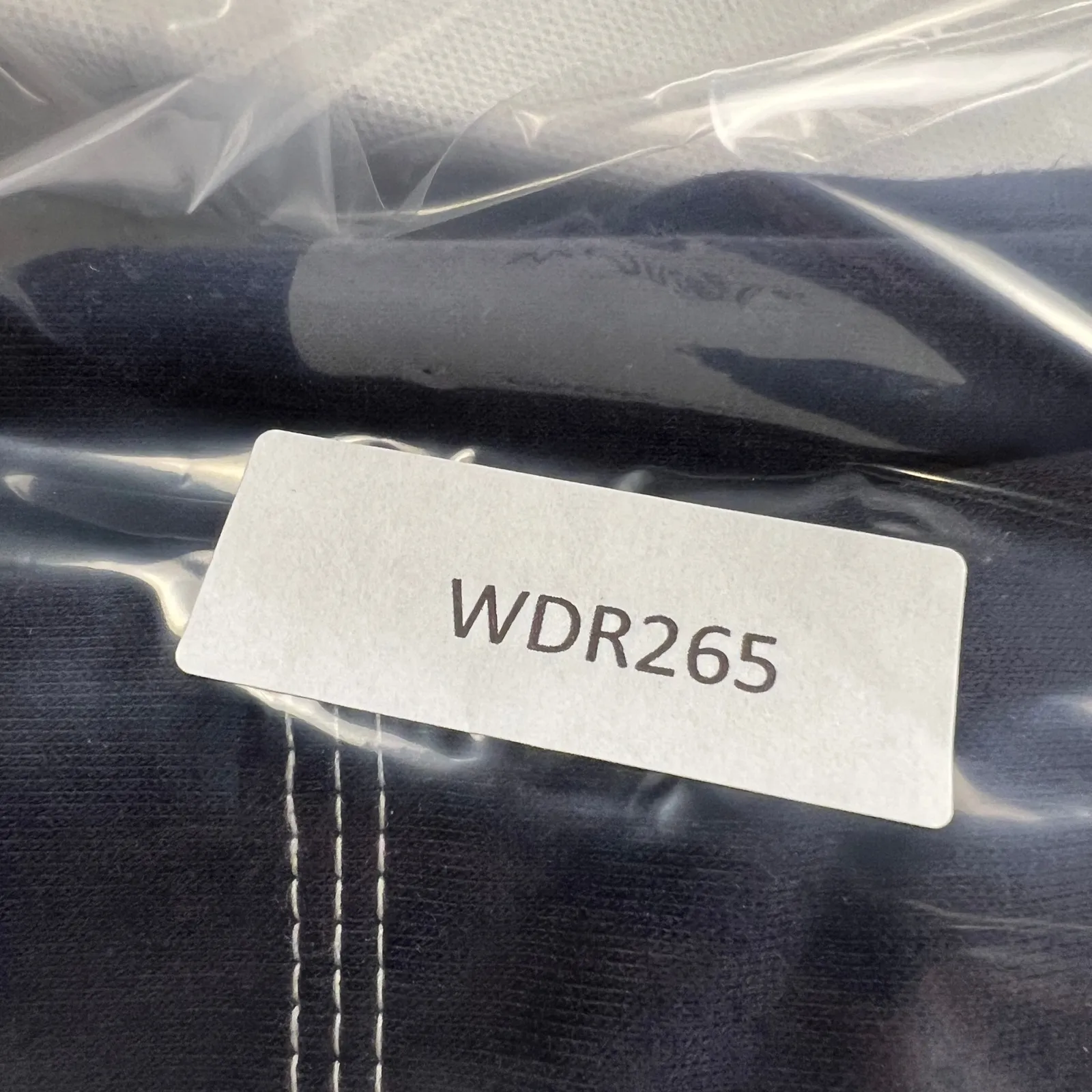 Suzanne Betro Navy Contrast Stitch Boat Neck Flare Sleeve Shift Dress Size M - Image 13