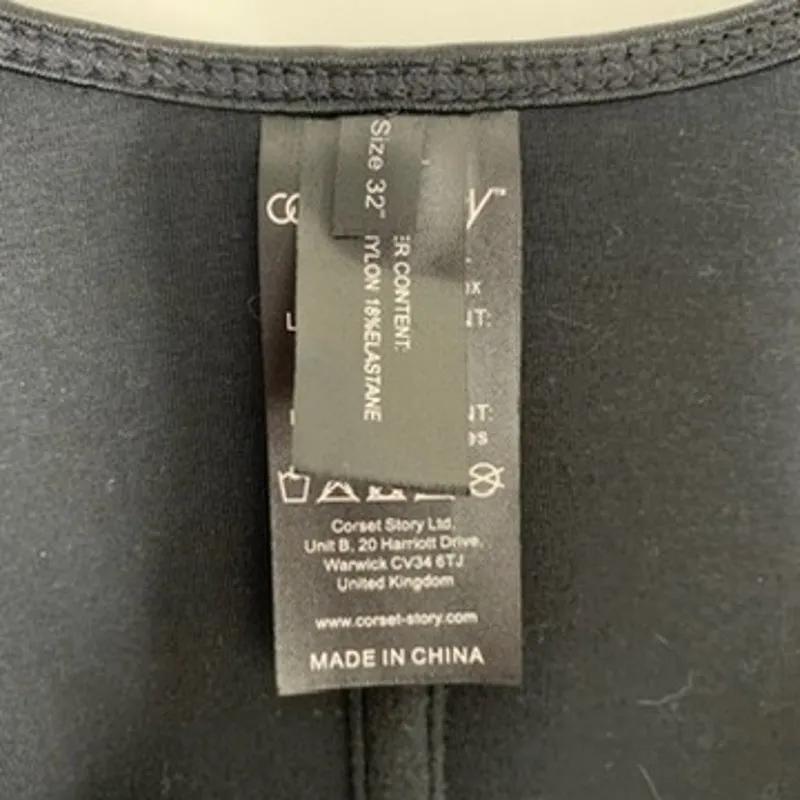 Corset Story Navy Latex Underbust Corset Adjustable Bra Straps Womens New 32" Blue Size undefined - Image 11