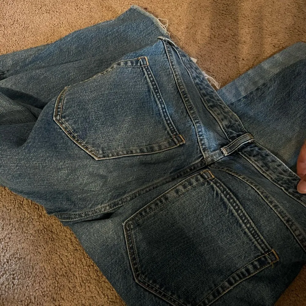 Abercrombie cropped raw hem ankle jean 29 - Image 9