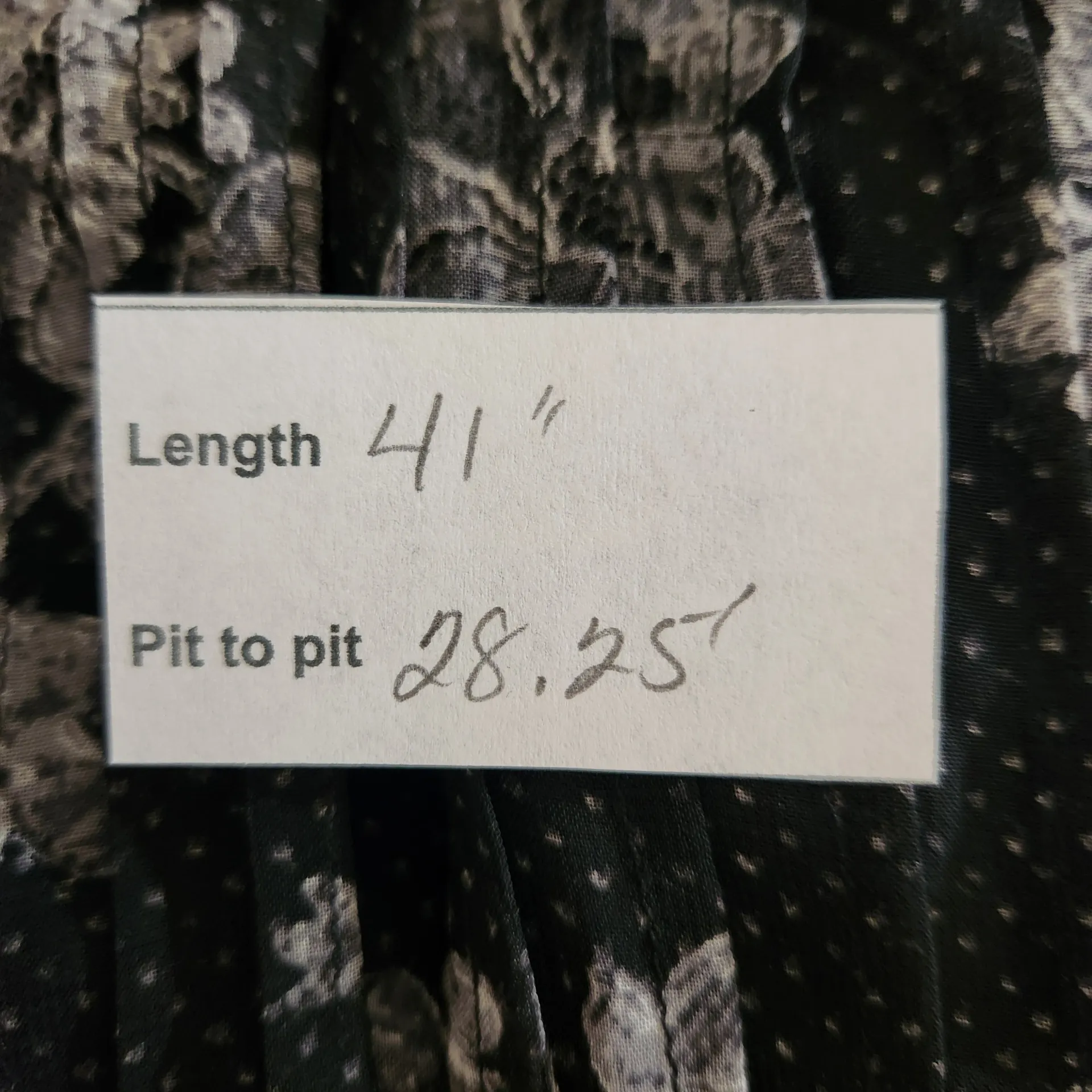 Lane Bryant Black Floral Dress with Pintucking Size 26/28 Plus Size Floral Dress - Image 2